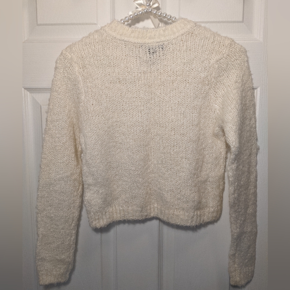 GAP Girls Size M (8-9) Cream/Off White Sweater, brand new! - Picture 3 of 6